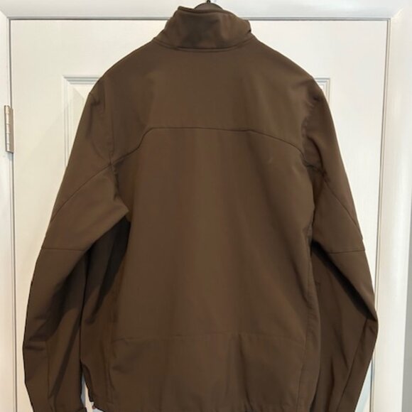 Men’s Eddie Bauer Soft Shell Jacket – Dark Brown – Size Large - Picture 2 of 5